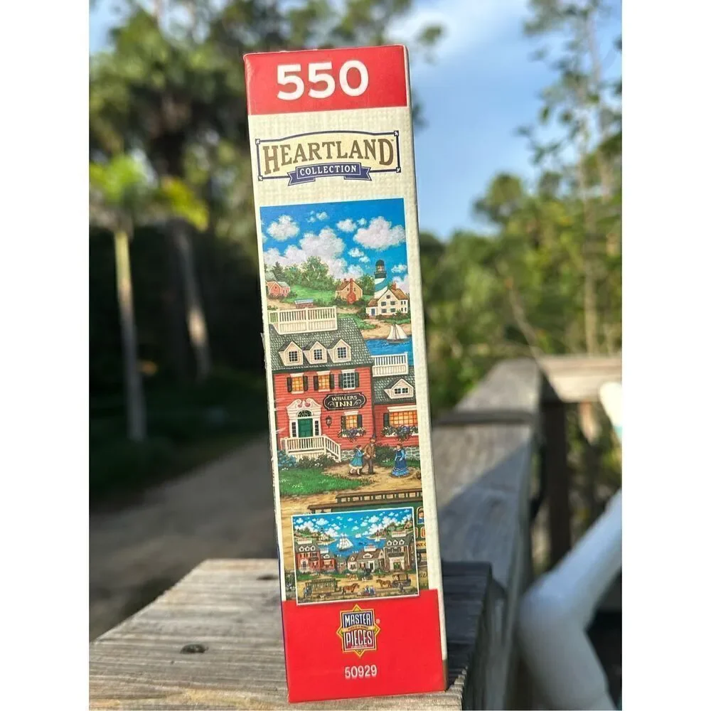 Heartland Collection Ocean Trolley 550 Jigsaw Puzzle 24x18 Inches